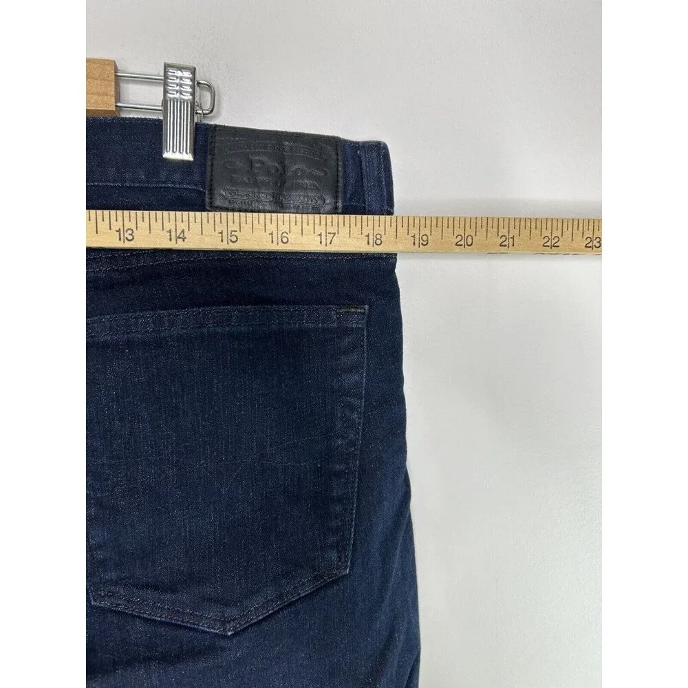 Polo by Ralph Lauren Men's Slim Jeans - Dark Blue - Picture 8 of 15